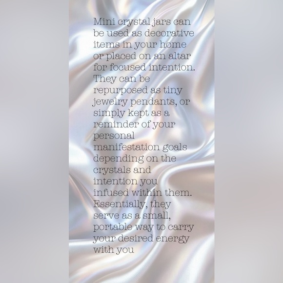 Mini Crystal Jars - Picture 7 of 7